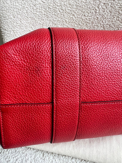 Mulberry Small Ruby Red Bayswater Tote (RRP £795)
