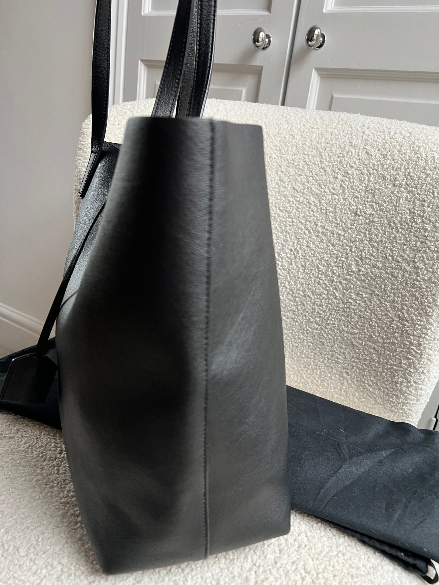 Yves Saint Laurent (YSL) Black E/W Shopping Tote (RRP £1115)