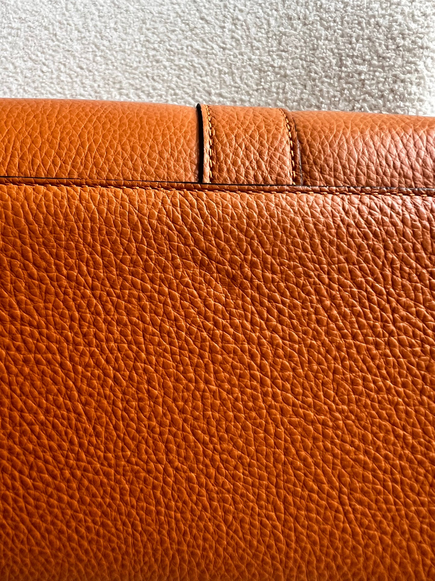 Mulberry Orange Small Zipped Bayswater (RRP £1,195)