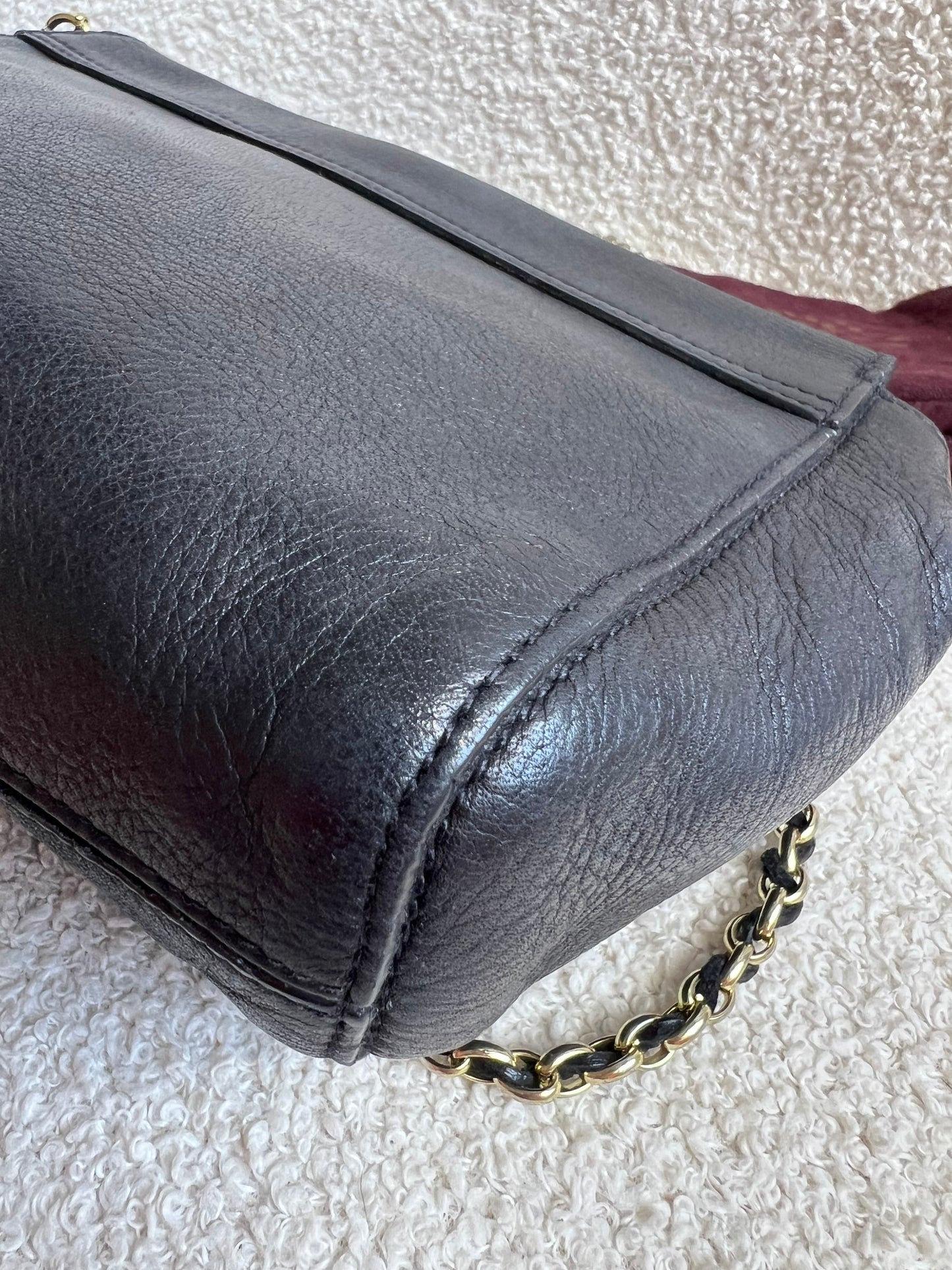 Mulberry Small Black Margaret Shoulder Bag with Small Purse