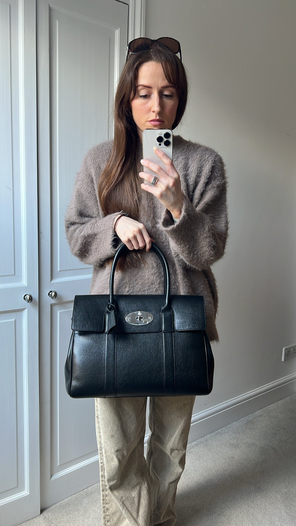 Mulberry Black Bayswater (RRP £1095)