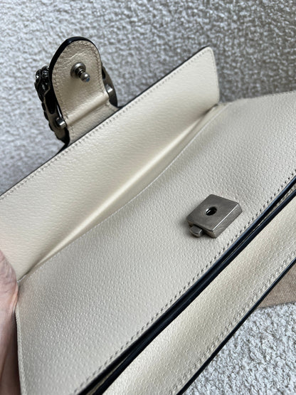 Gucci Dionysus GG White Small Shoulder Bag (RRP £2,670)
