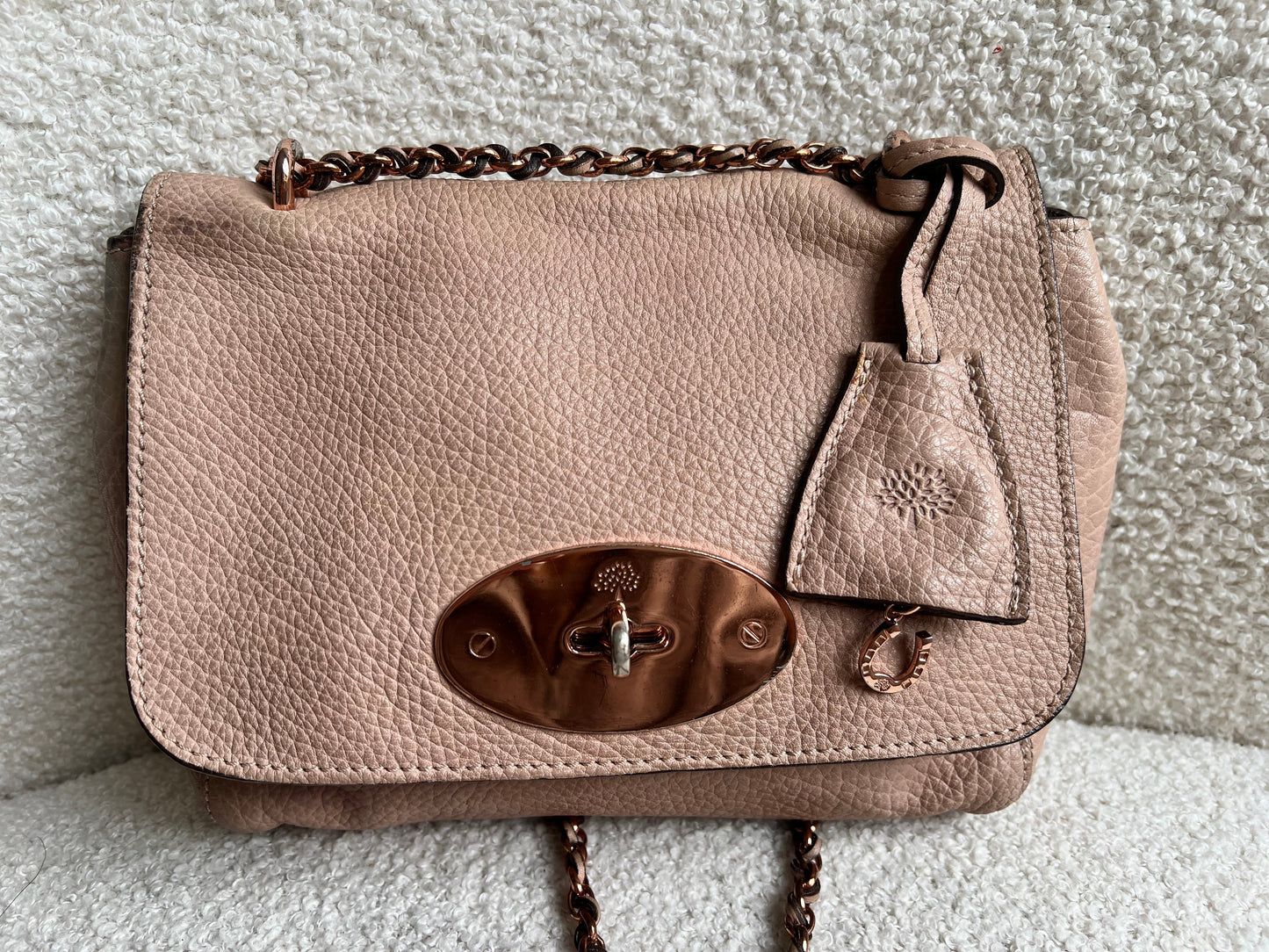 Mulberry Powder Beige Regular Lily with Rose Gold Hardware