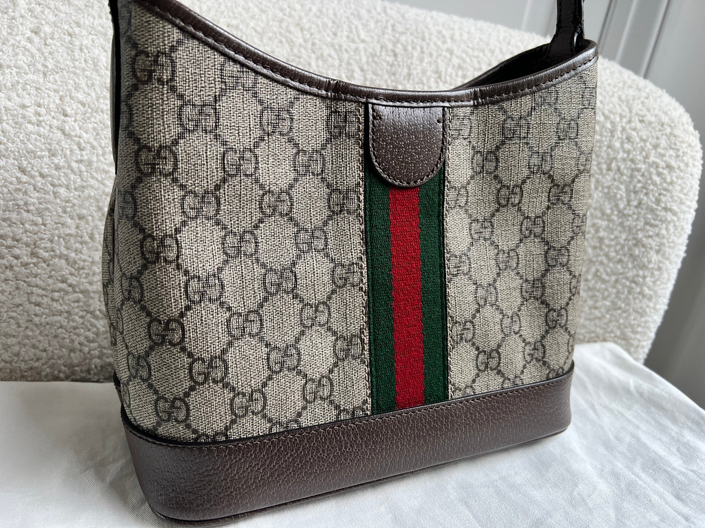 Gucci GG Supreme Ophidia Small Shoulder Bag (RRP £1280)