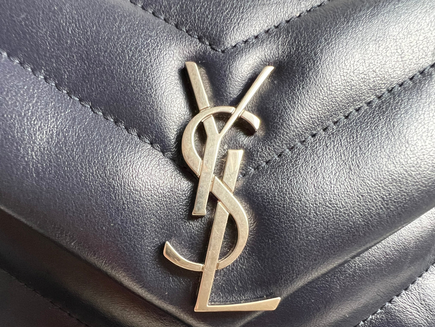 Yves Saint Laurent (YSL) Navy Blue Toy Lou Lou (RRP £1350)