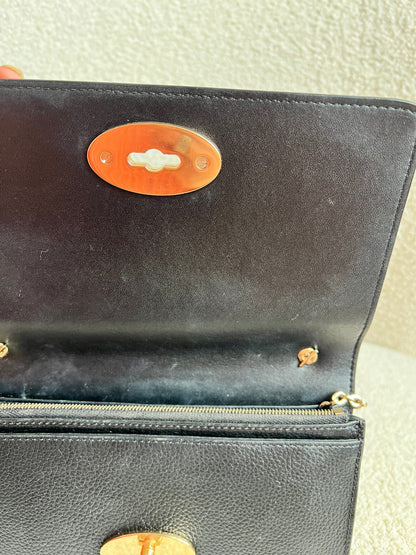 Mulberry Black Bayswater Clutch (RRP £495)
