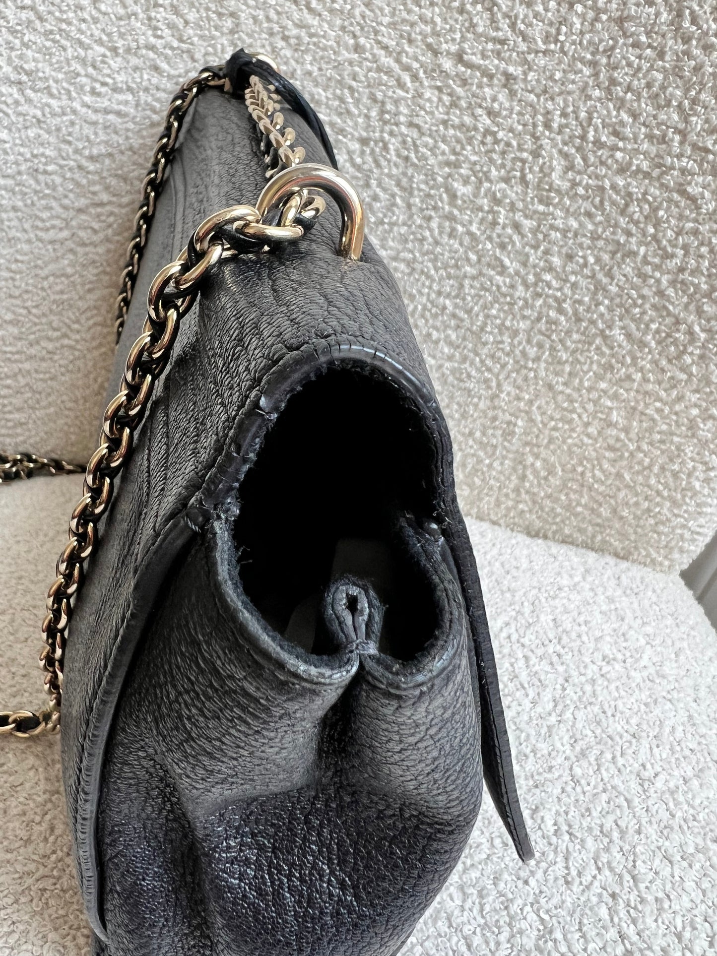 Mulberry Black Medium Lily with Silver Hardware (RRP £1095)