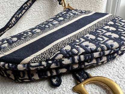 Christian Dior Oblique Saddle Bag