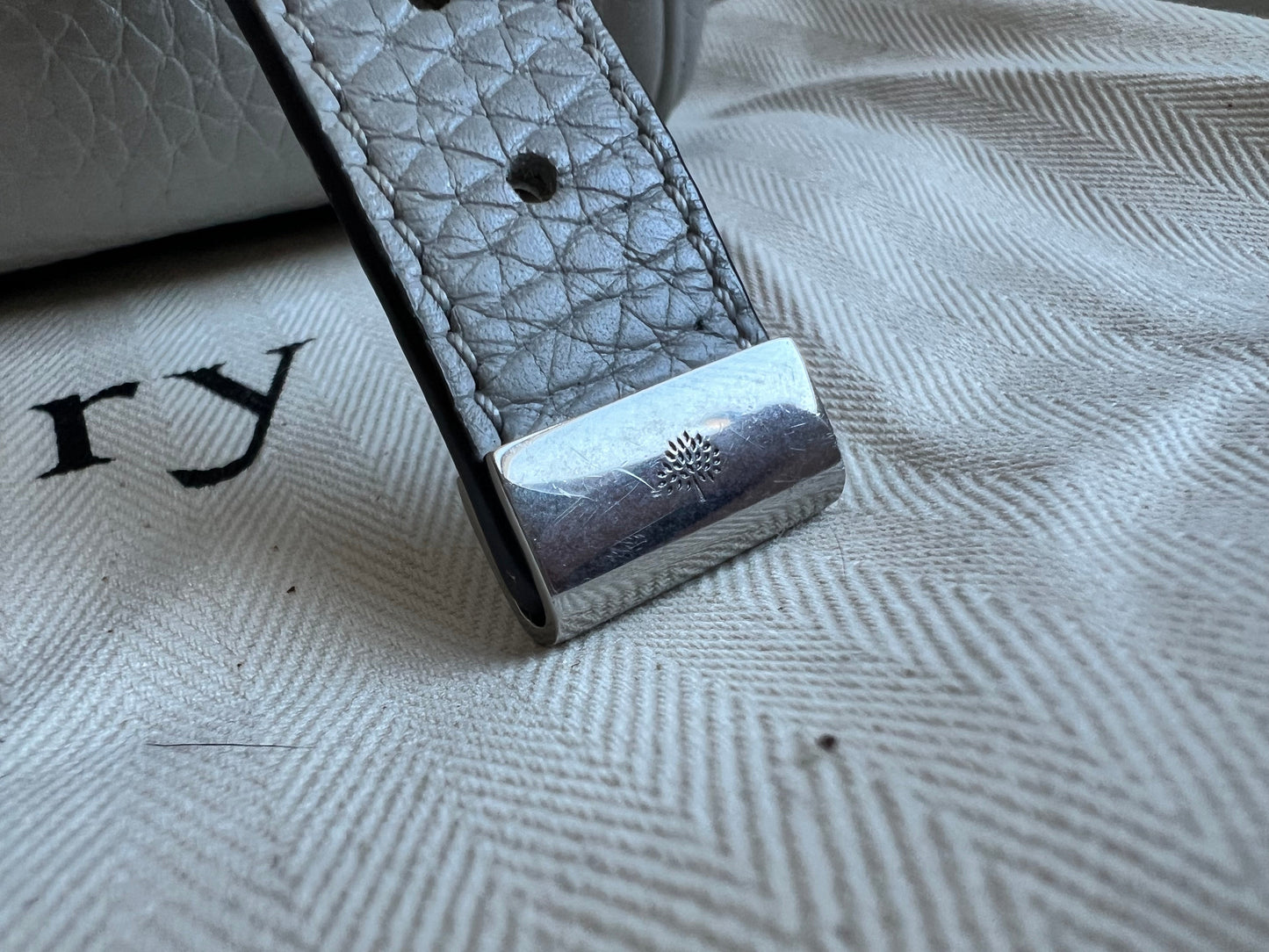 Mulberry Pale Grey Mini Alexa (RRP £1095)