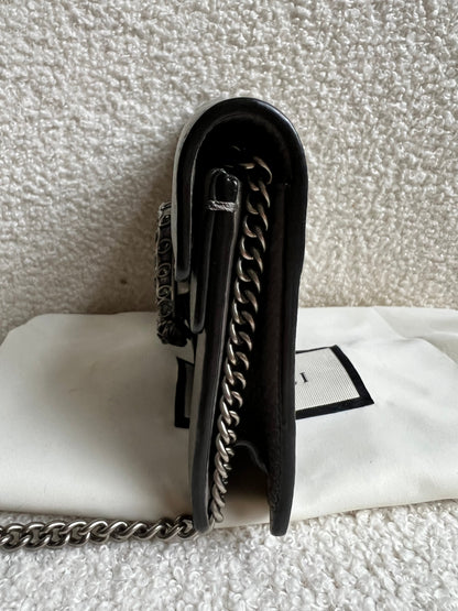Gucci Dionysus GG Grey Super Mini Shoulder Bag (RRP £985)