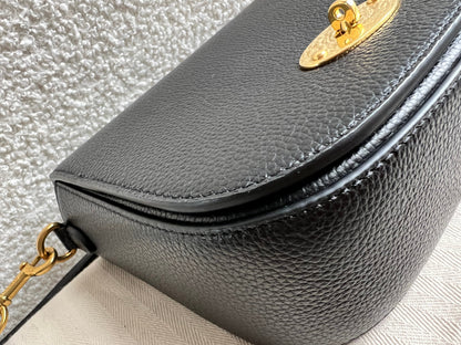 Mulberry Black Small Darley Satchel (RRP £595)