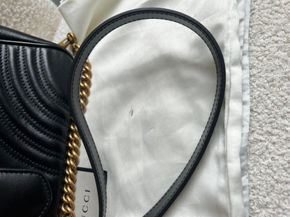 Gucci GG Black Small Top Handle Bag (RRP £2050)