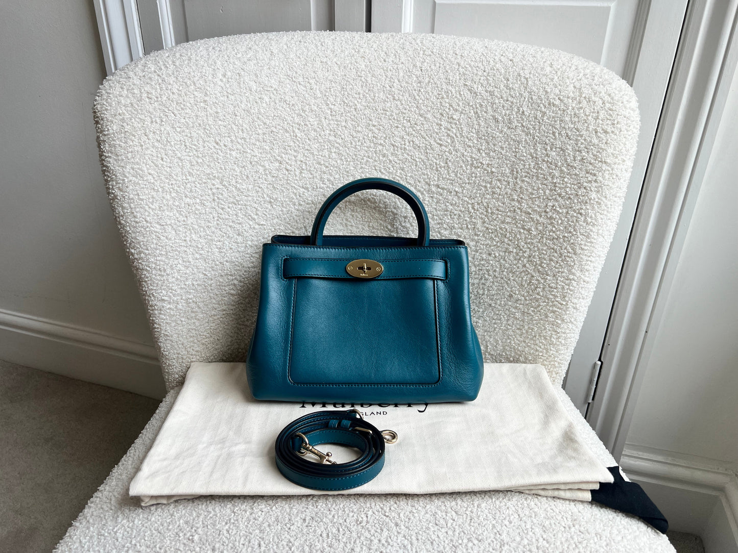Mulberry Titanium Blue Small Islington (RRP £995)