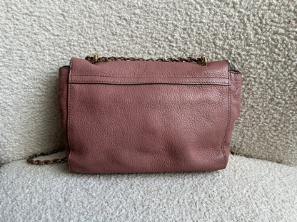Mulberry Blush Regular Lily with Gold Hardware