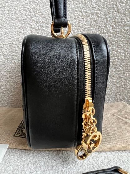 Gucci Black Small Top Handle Blondie Shoulder Bag (RRP £1870)