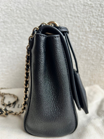 Mulberry Black Regular Lily with Gold Hardware (RRP £995)