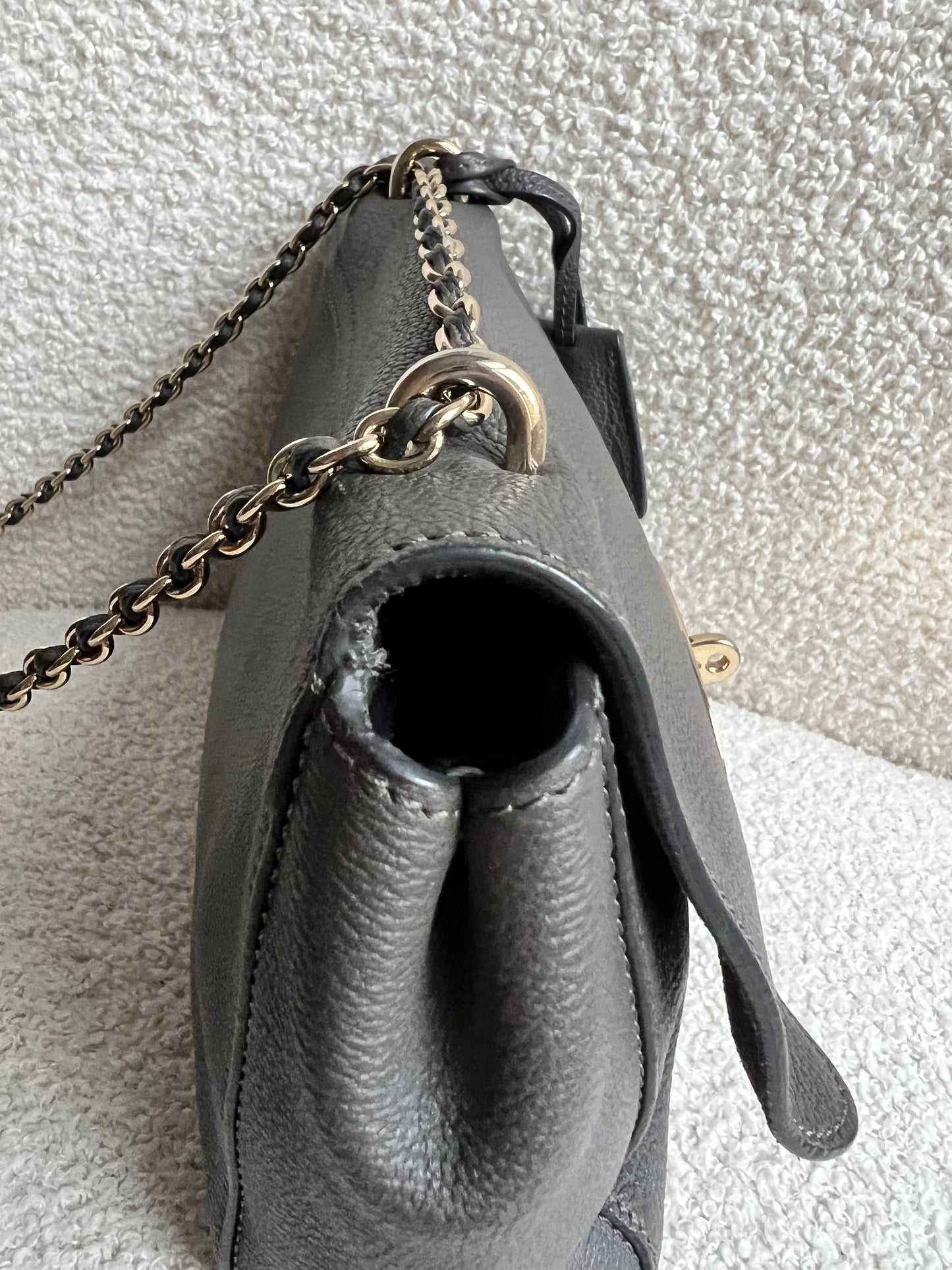 Mulberry Grey Regular Lily with Gold Hardware (RRP £995)