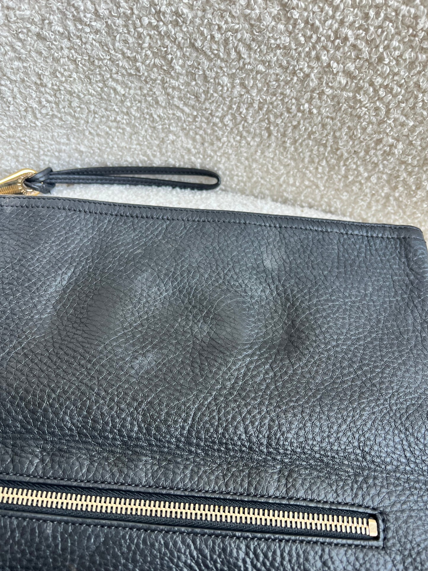 Mulberry Black Daria Clutch (RRP £550)
