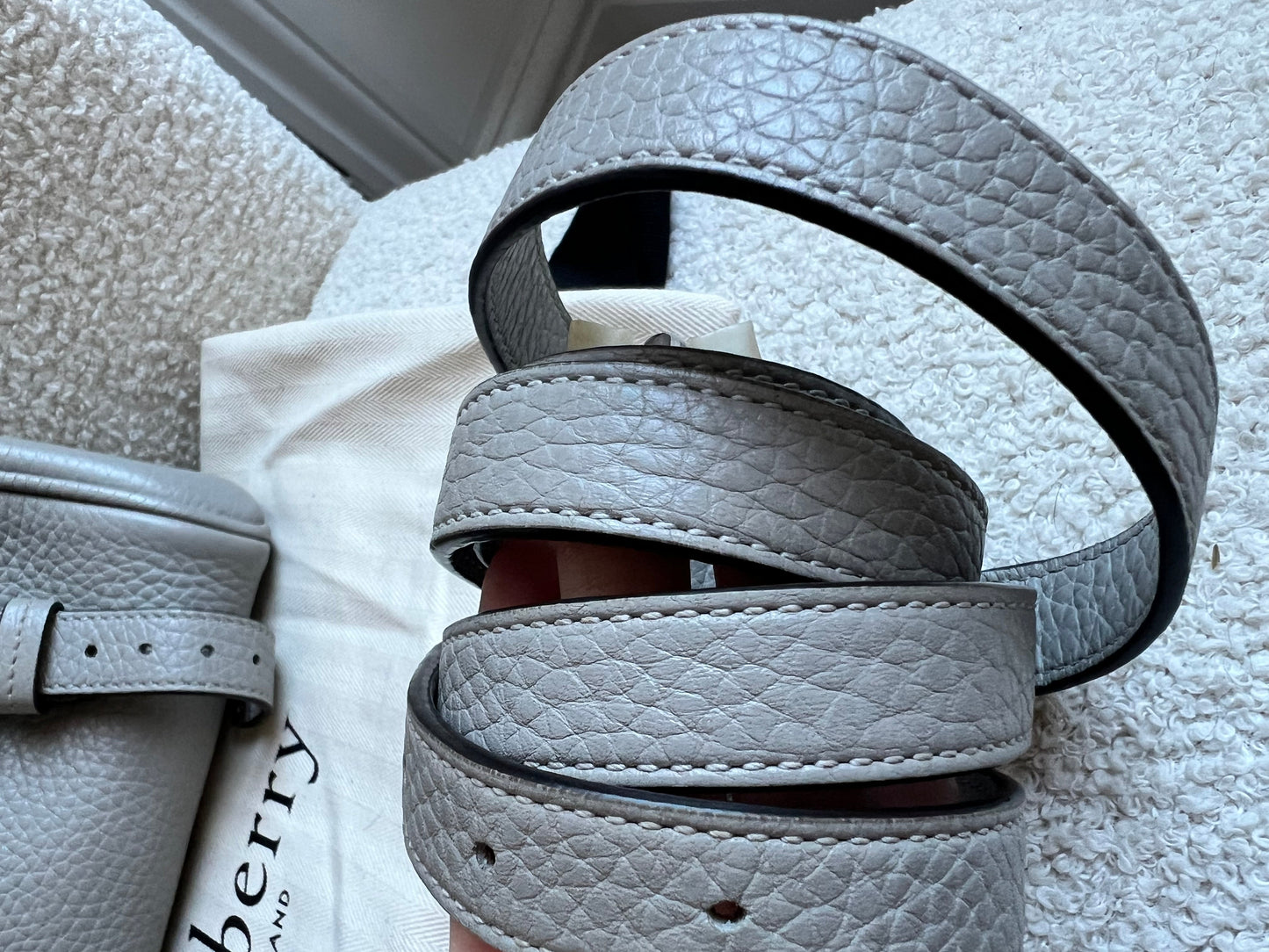 Mulberry Pale Grey Mini Alexa (RRP £1095)
