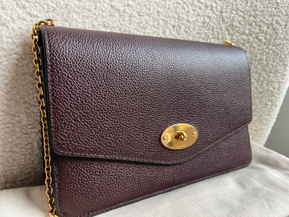 Mulberry Oxblood Medium Darley Shoulder Bag (RRP £695)