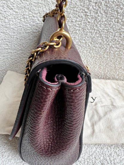 Mulberry Oxblood Regular Lily with Gold Hardware (RRP £995)