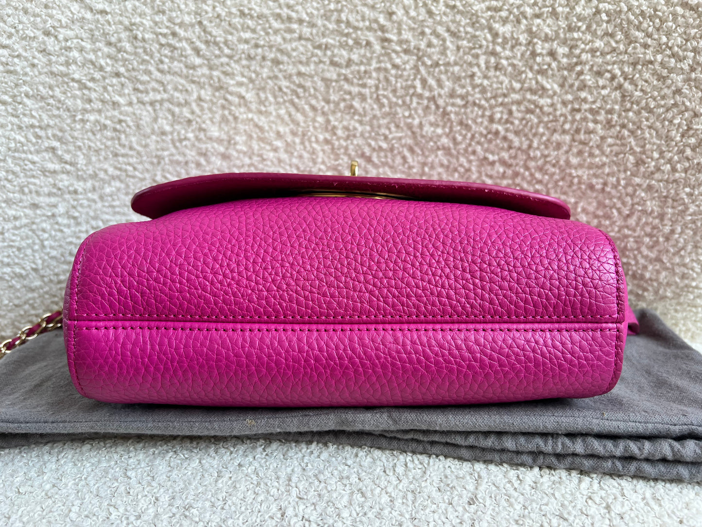 Mulberry Regular Lily in Mulberry Pink Heavy Grain (RRP £995)