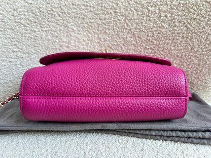 Mulberry Regular Lily in Mulberry Pink Heavy Grain (RRP £995)