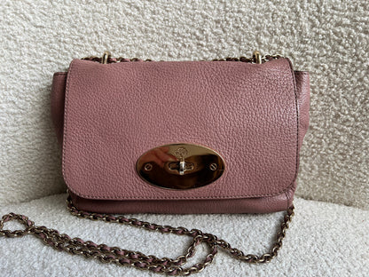 Mulberry Blush Regular Lily with Gold Hardware