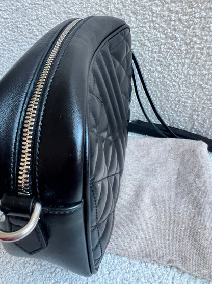 Gucci Aria GG Black Marmont Small Shoulder Bag (RRP £1440)