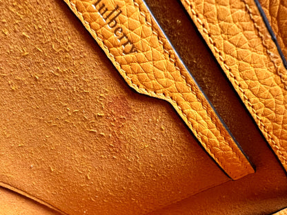 Mulberry Billie in Double Yellow Small Classic Grain (RRP £895)