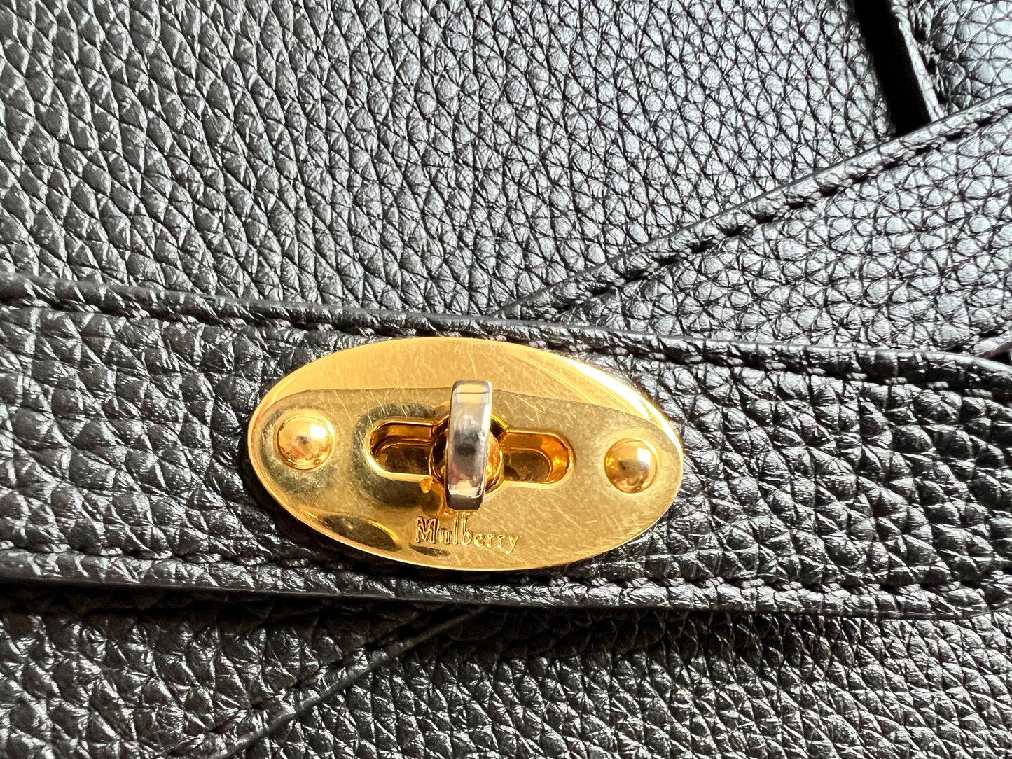 Mulberry Black Small Zipped Bayswater (RRP £1,245)