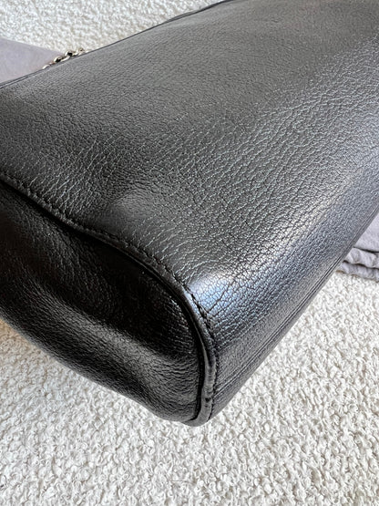 Mulberry Black Medium Lily with Silver Hardware (RRP £1095)