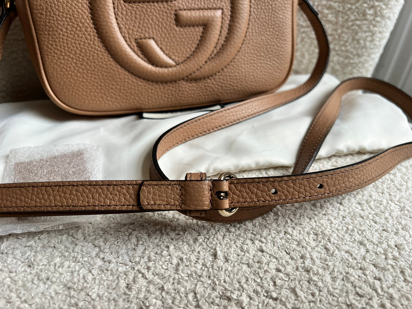 Gucci Rose Beige Soho Disco (RRP £1050)