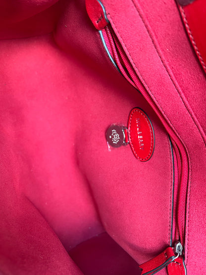 Mulberry Scarlet Red Quilted Medium Lily with Gold Hardware (RRP £1095)