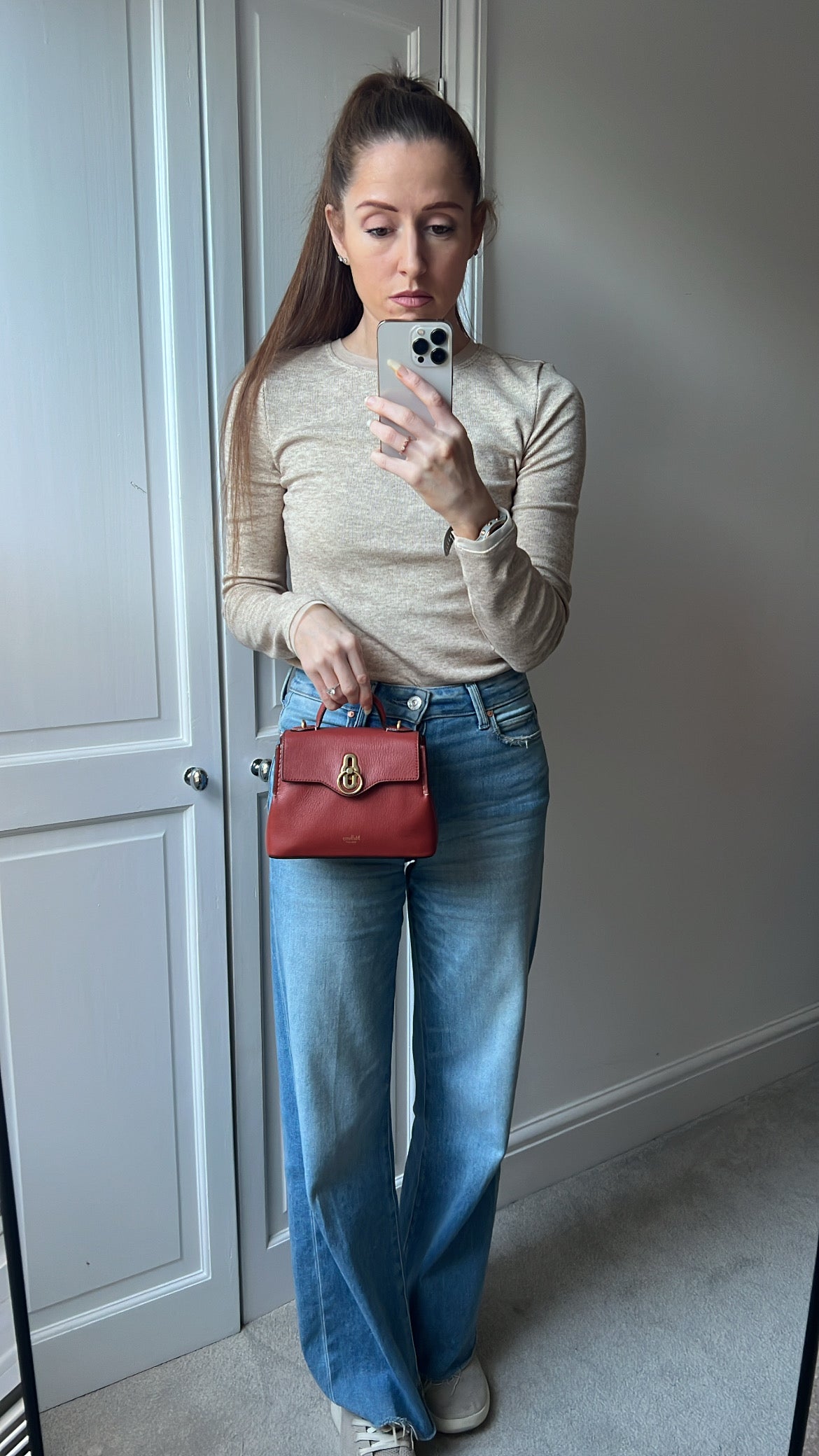 Mulberry Rust Micro Seaton (RRP £795)