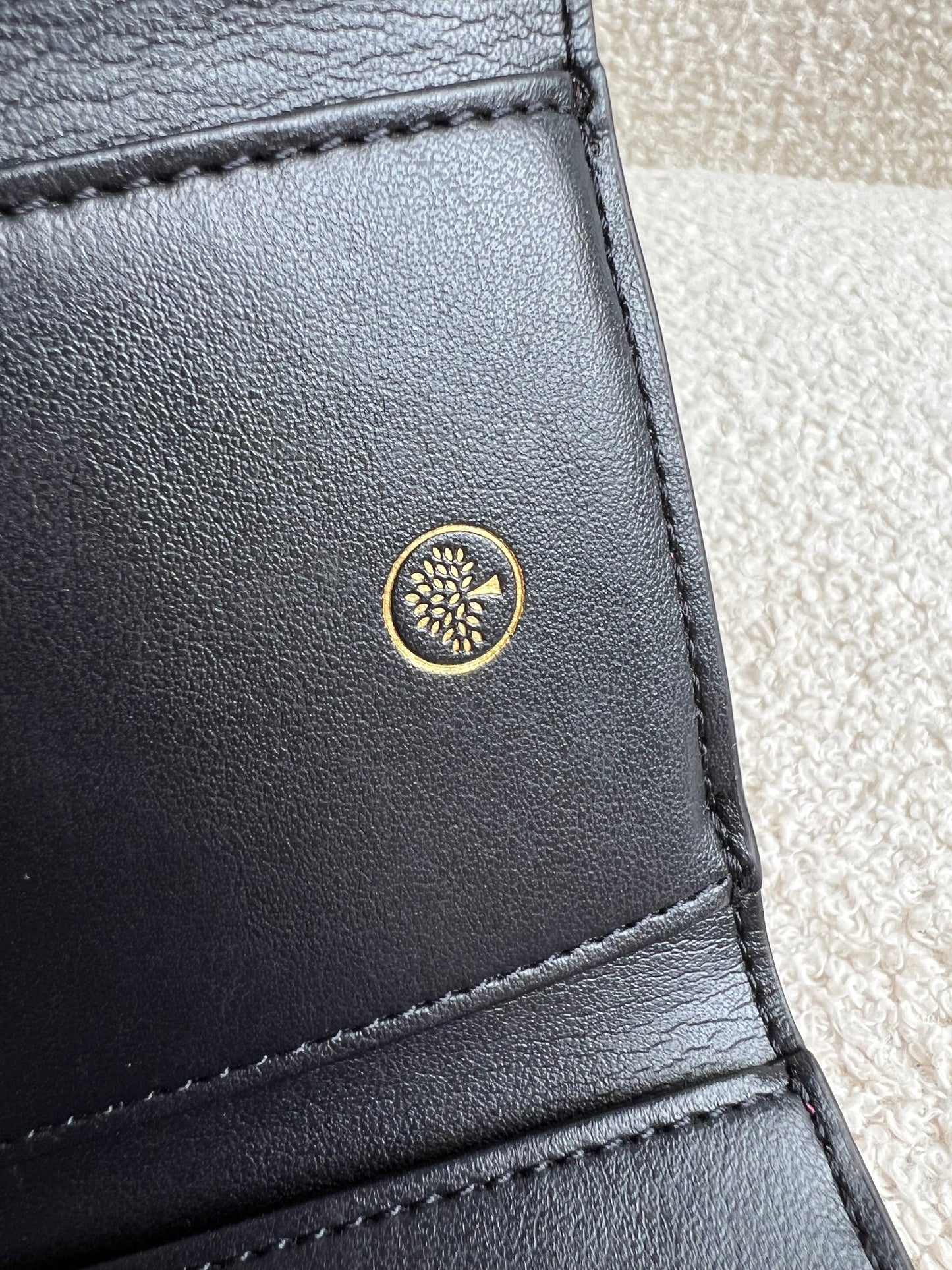 Mulberry Pink Darley Folded Multi Card Wallet (RRP £265)