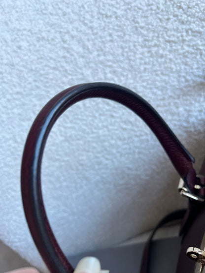 Mulberry Oxblood Small Double Zip Bayswater Tote (£1500)
