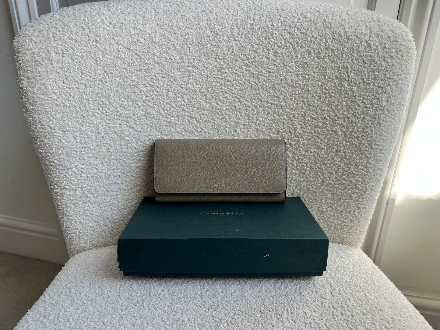 Mulberry Clay Continental Wallet (RRP £375)