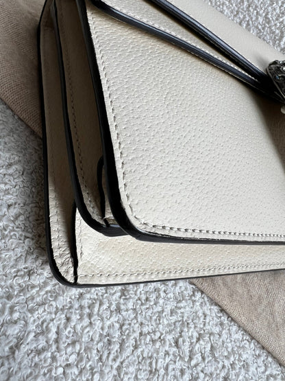 Gucci Dionysus GG White Small Shoulder Bag (RRP £2,670)