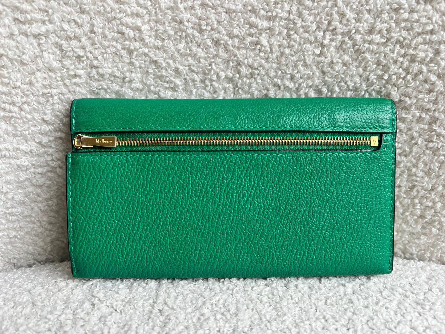 Mulberry Green Sadie Continental Wallet