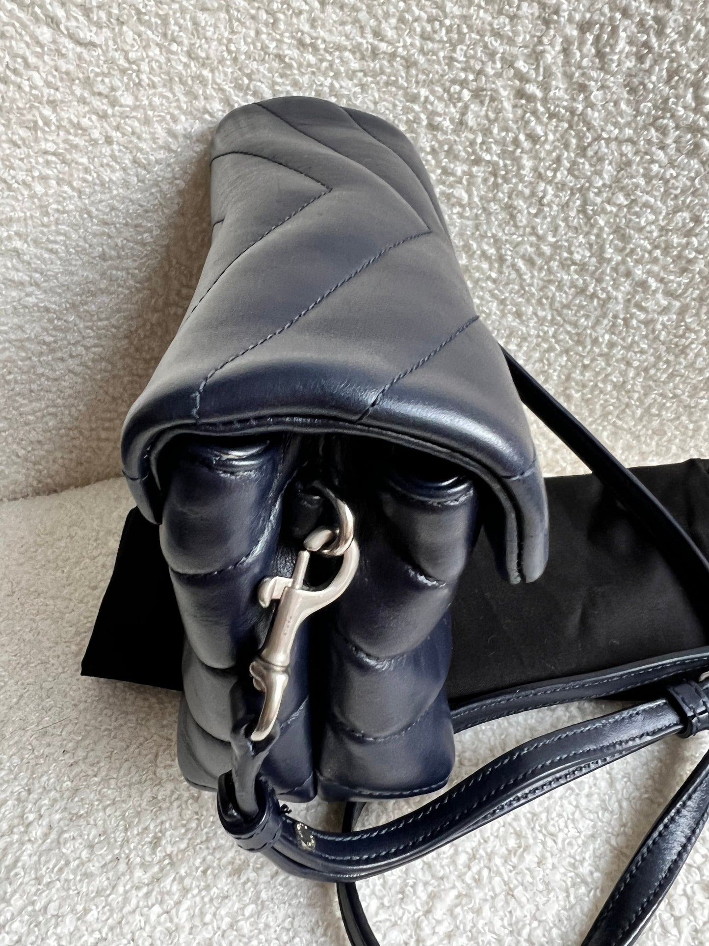 Yves Saint Laurent (YSL) Navy Blue Toy Lou Lou (RRP £1350)