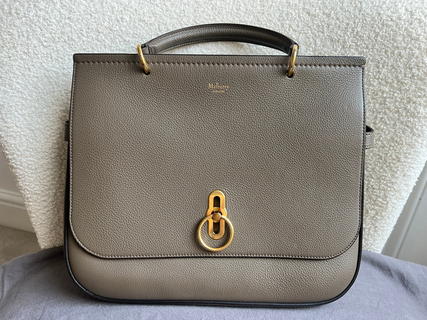 Mulberry Clay Large Amberley Satchel (RRP £1,195)
