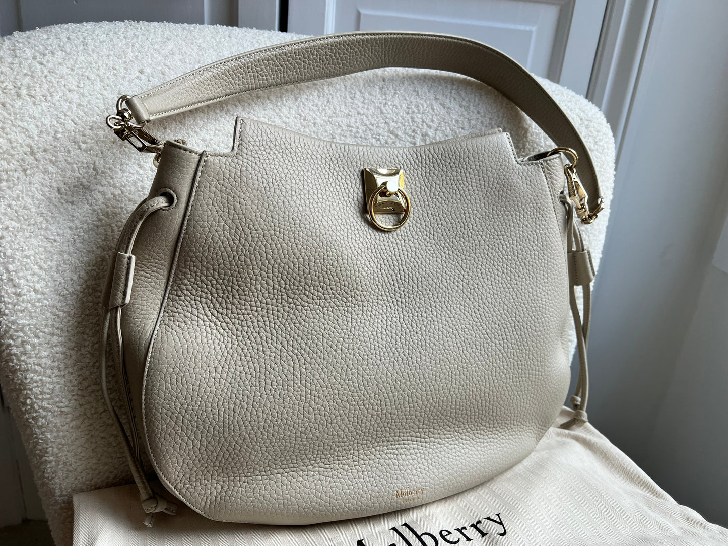 Mulberry Chalk Iris Hobo (RRP £1,395)