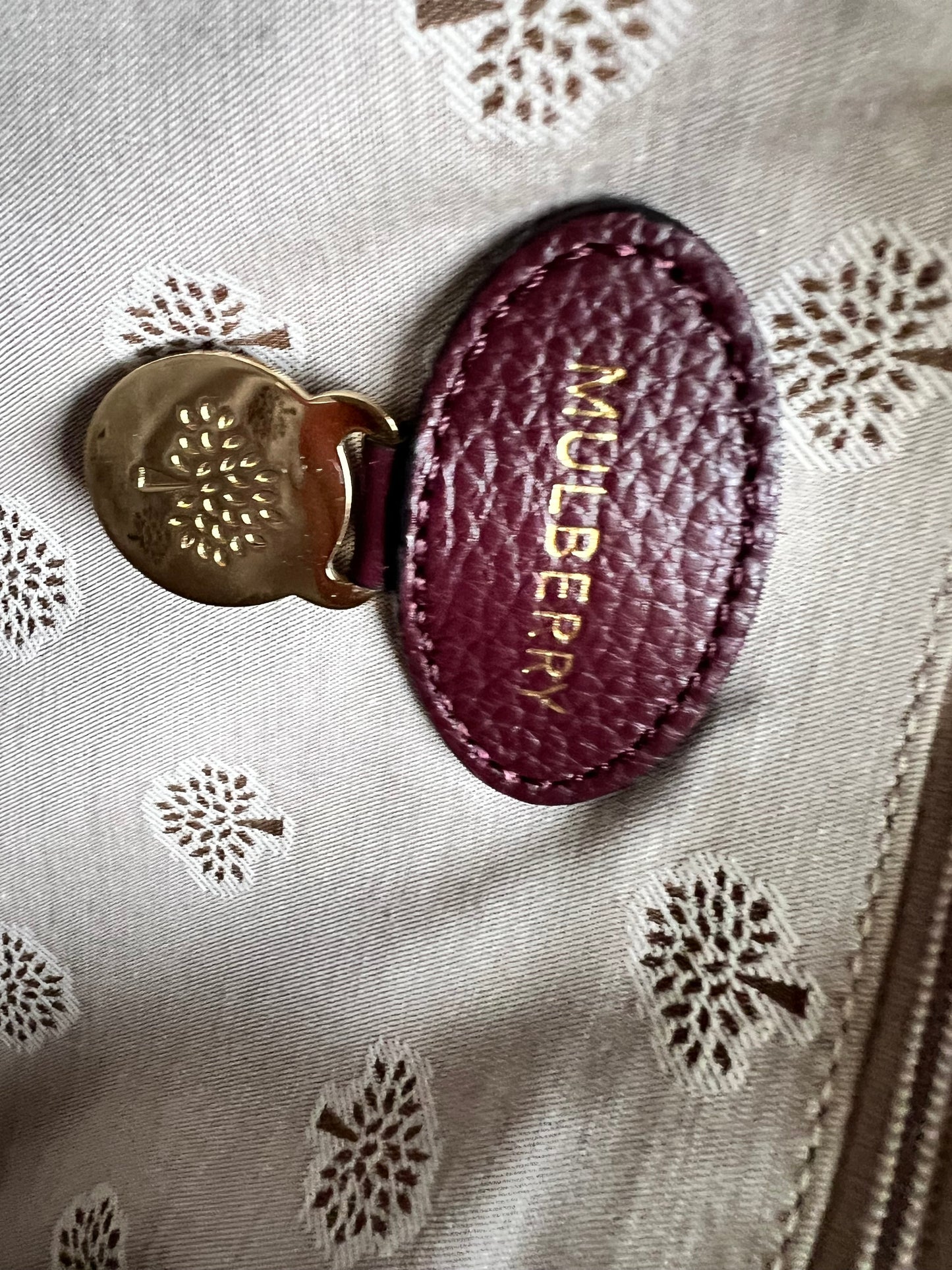 Mulberry Oxblood Daria Satchel (RRP £795)