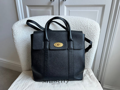 Mulberry Black Bayswater Backpack (RRP £995)