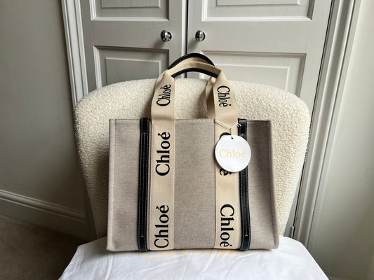 Chloe Medium Woody Tote Bag (RRP £950)