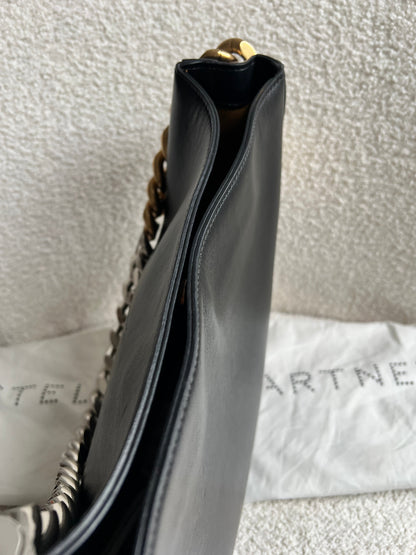 Stella McCartney Frayme Black Faux Leather Bag (RRP £1490)