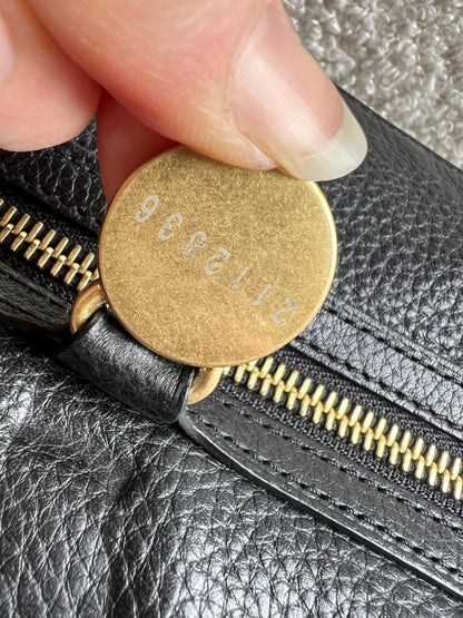 Mulberry Black Small Somerset Satchel