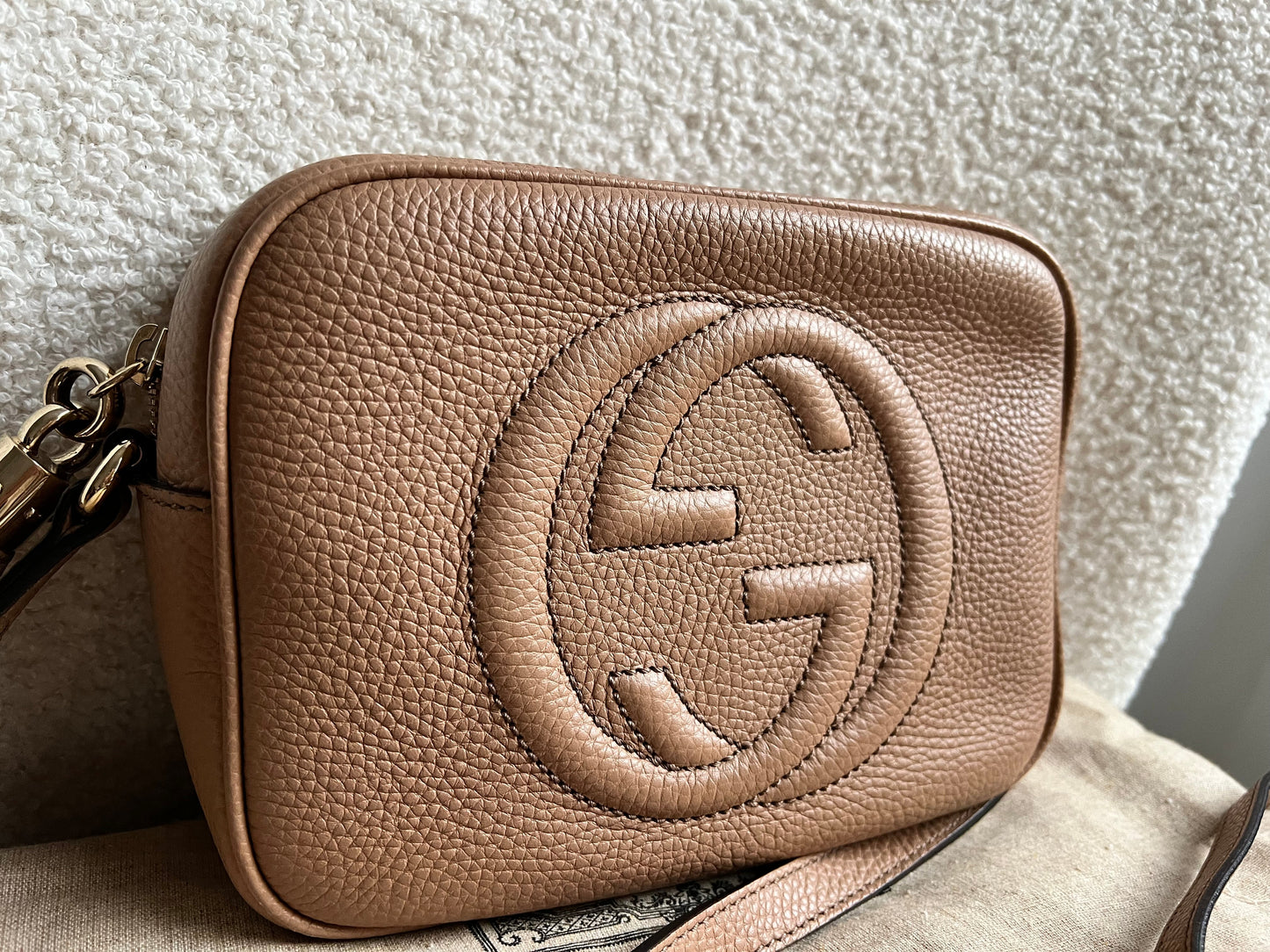 Gucci Rose Beige Soho Disco (RRP £1050)