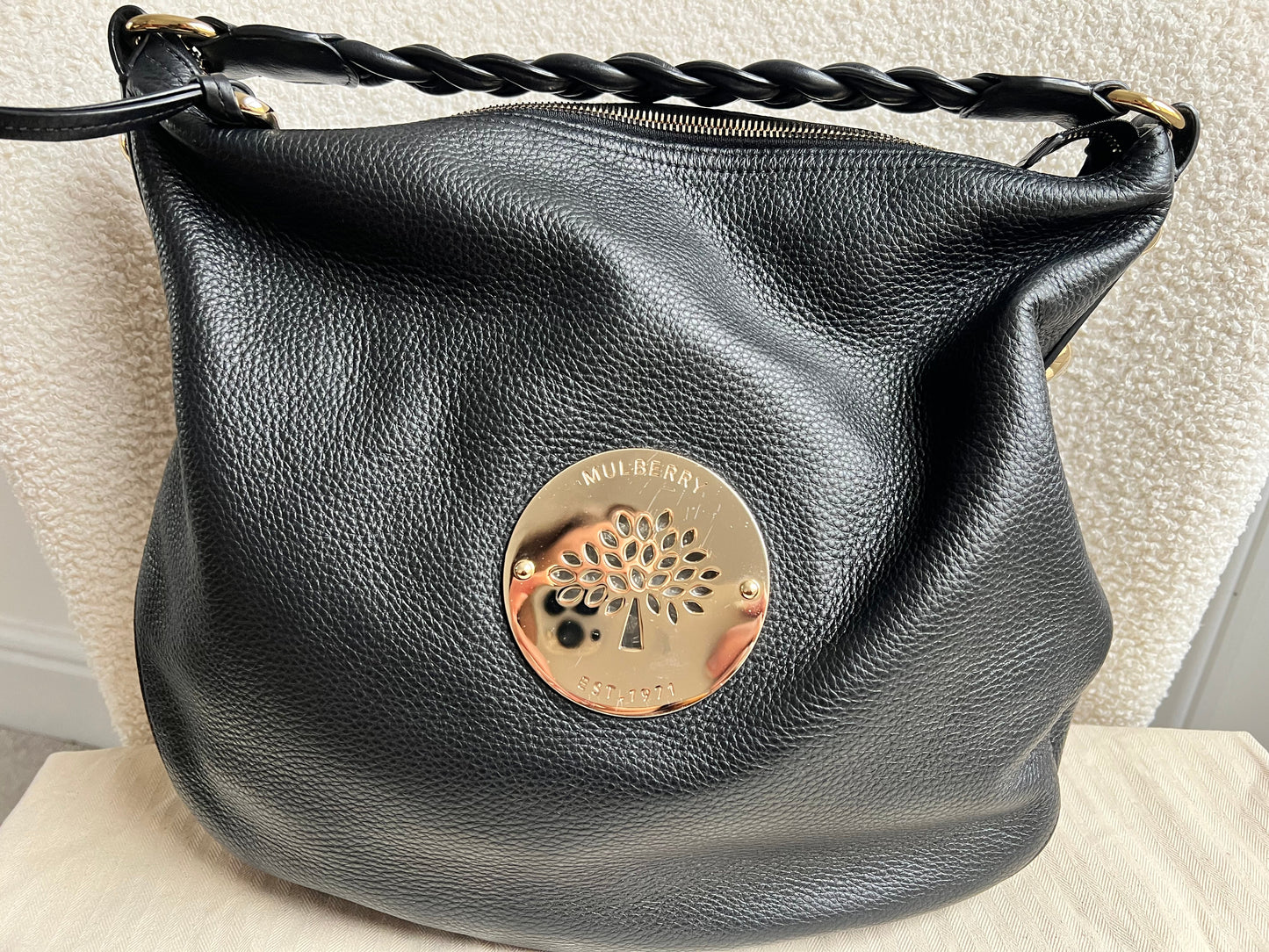 Mulberry Black Daria Hobo (RRP £795)